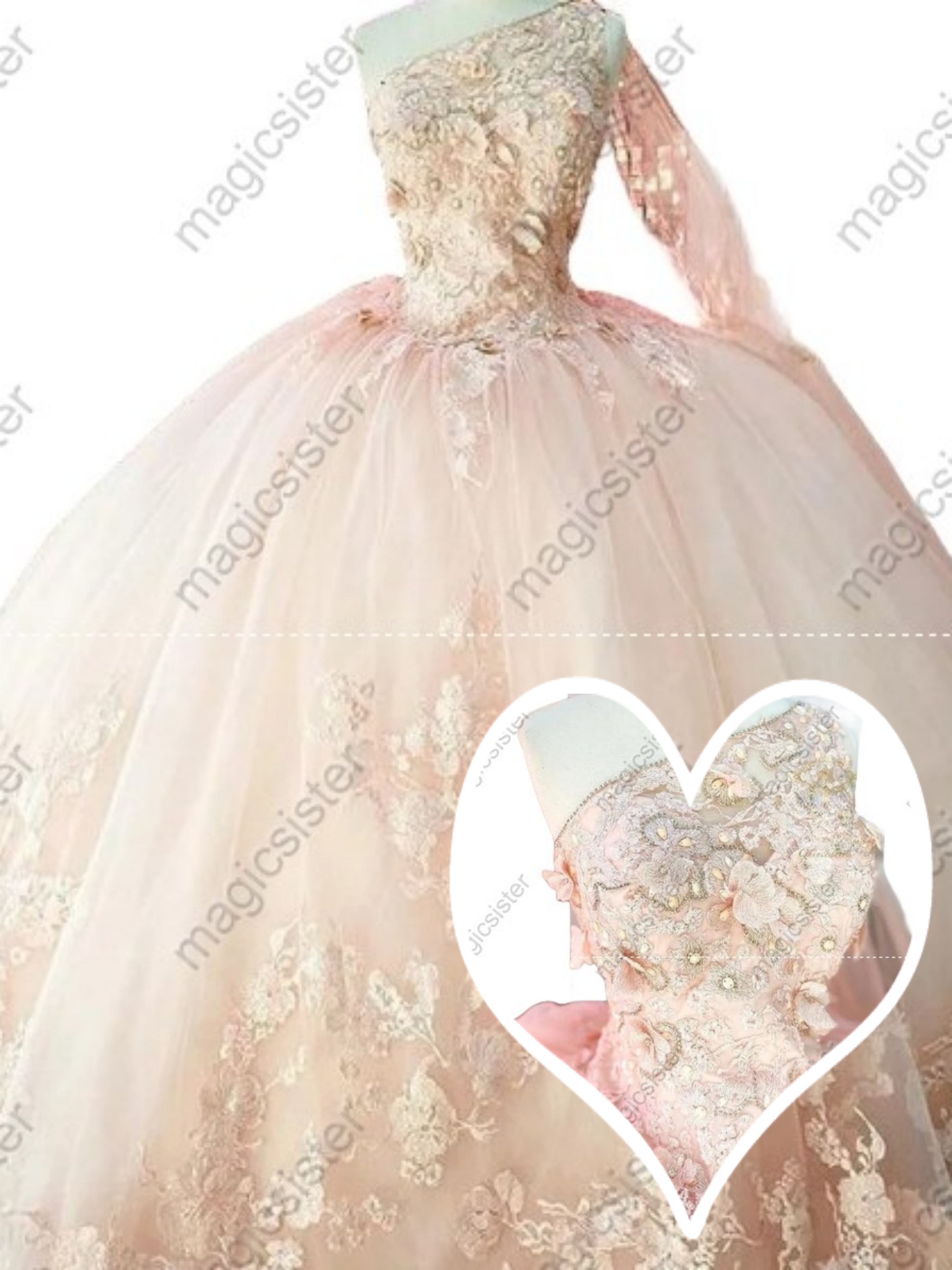 blush Superhot Factory Wholesale Quinceanera Dress