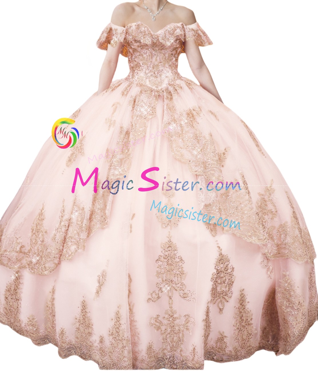 Hotselling Blush Factory Wholesale Quinceanera Dress