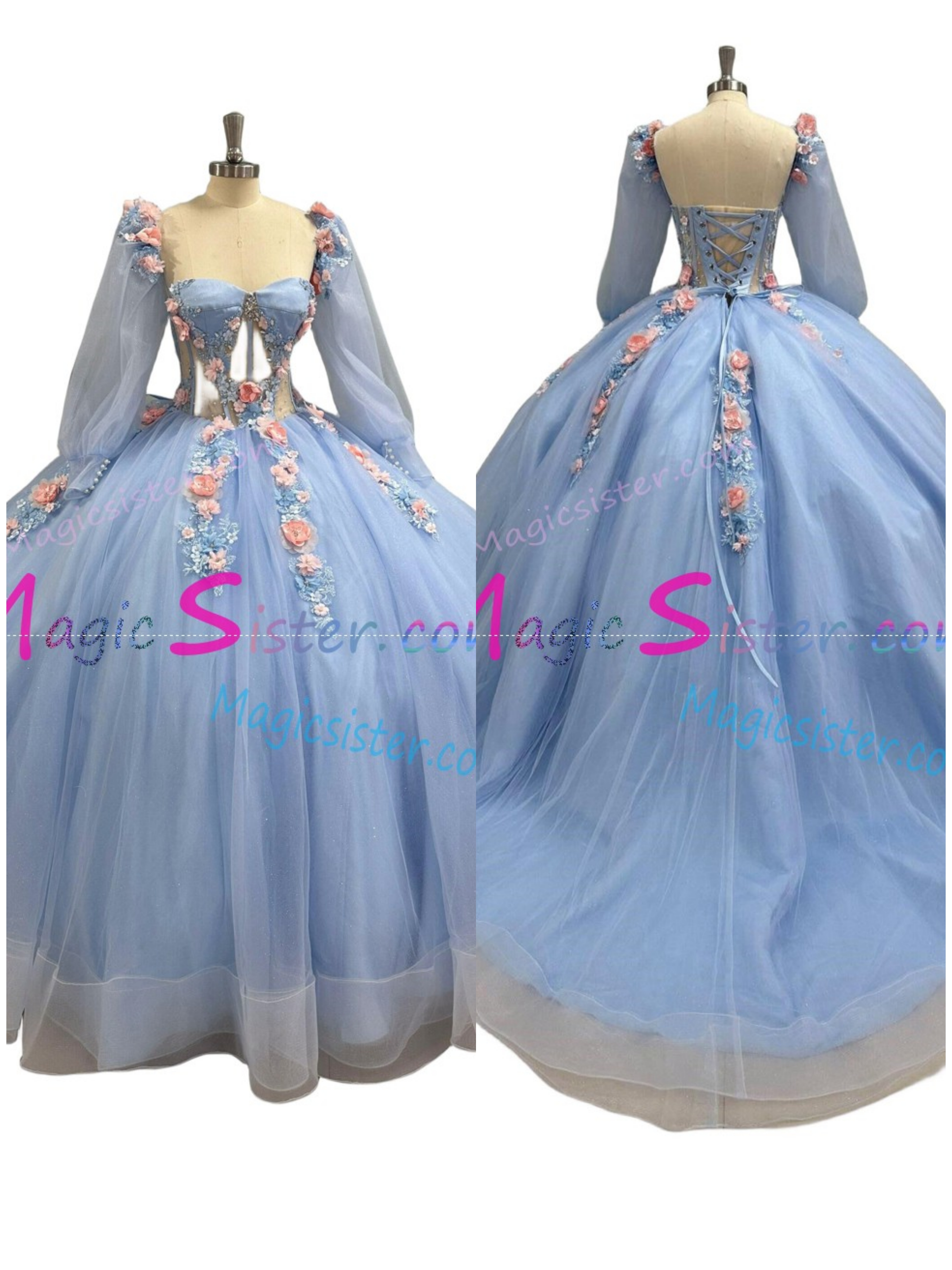 Real Sample Quinceanera Dress