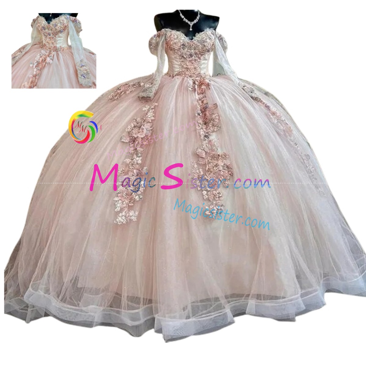 Blush Factory Wholesale Elegant Quinceanera Dress