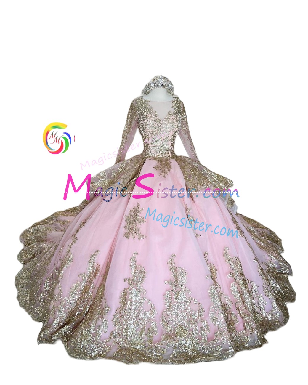 Blush Factory Wholesale Luxurious Elegant Quinceanera Dress