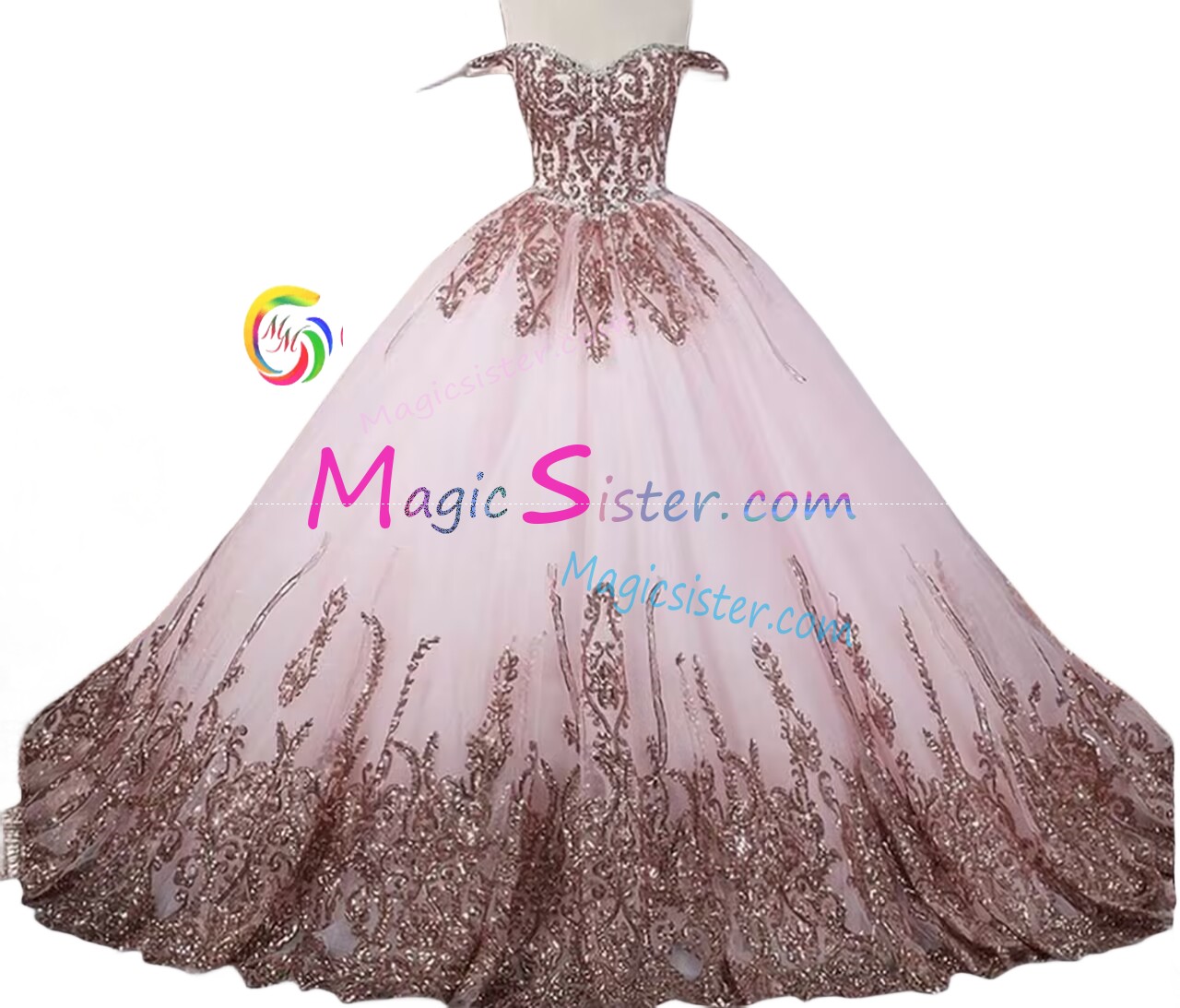 Hotselling Blush Factory Wholesale Quinceanera Dress