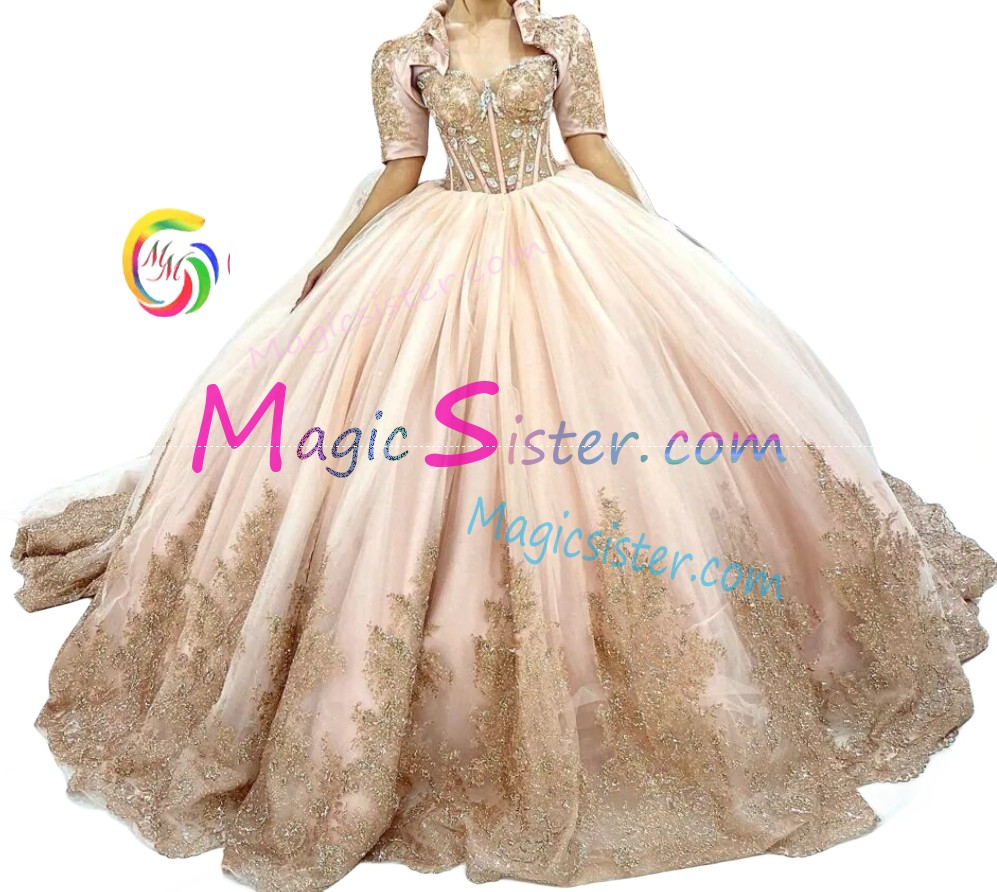 Hotselling Blush Factory Wholesale Quinceanera Dress