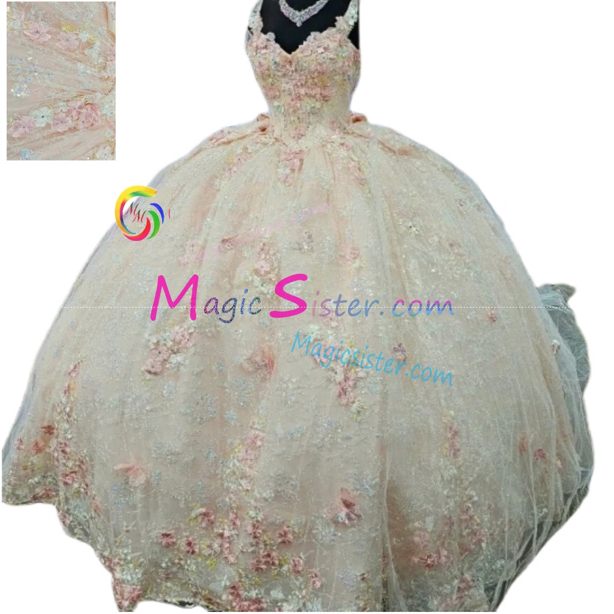 Hotselling Blush Factory Wholesale Quinceanera Dress