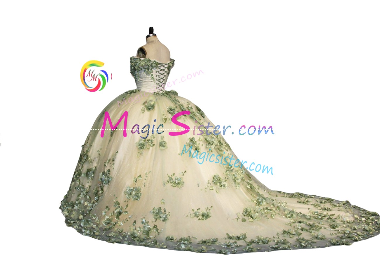 Beautiful TopSelling Sage Quinceanera Dress