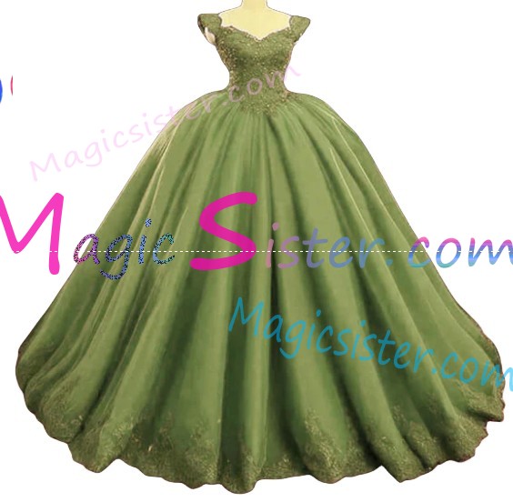 Beautiful TopSelling Sage Quinceanera Dress