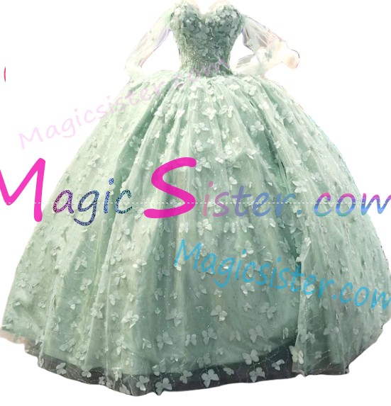 Luxury TopSelling Sage Quinceanera Dress