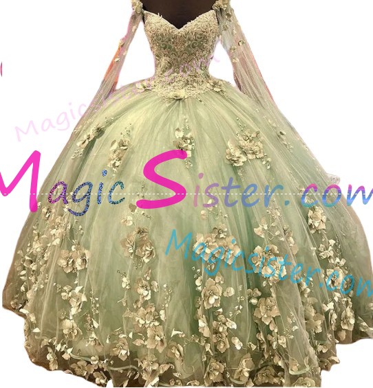 TopSelling Sage Quinceanera Dress
