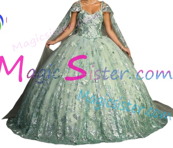 TopSelling Sage Quinceanera Dress