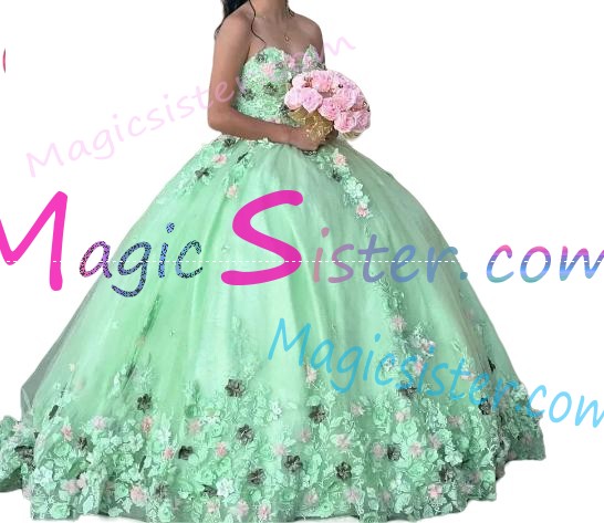 Beautiful TopSelling Sage Quinceanera Dress