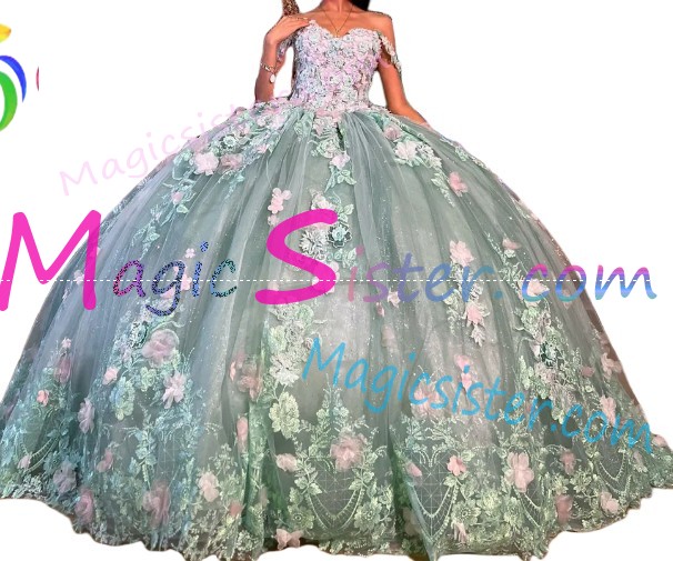 Beautiful TopSelling Sage Quinceanera Dress