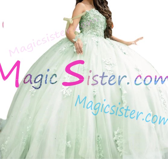 Beautiful TopSelling Sage Quinceanera Dress