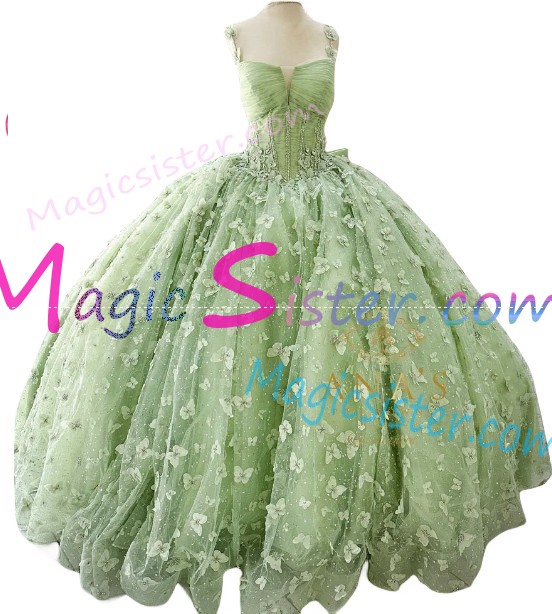 Beautiful TopSelling Sage Quinceanera Dress