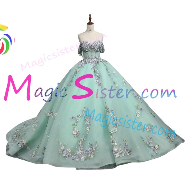 Beautiful TopSelling Sage Quinceanera Dress