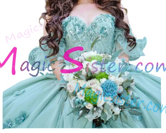 Hot Selling Sage Quinceanera Dress