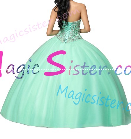 Luxury TopSelling Sage Quinceanera Dress