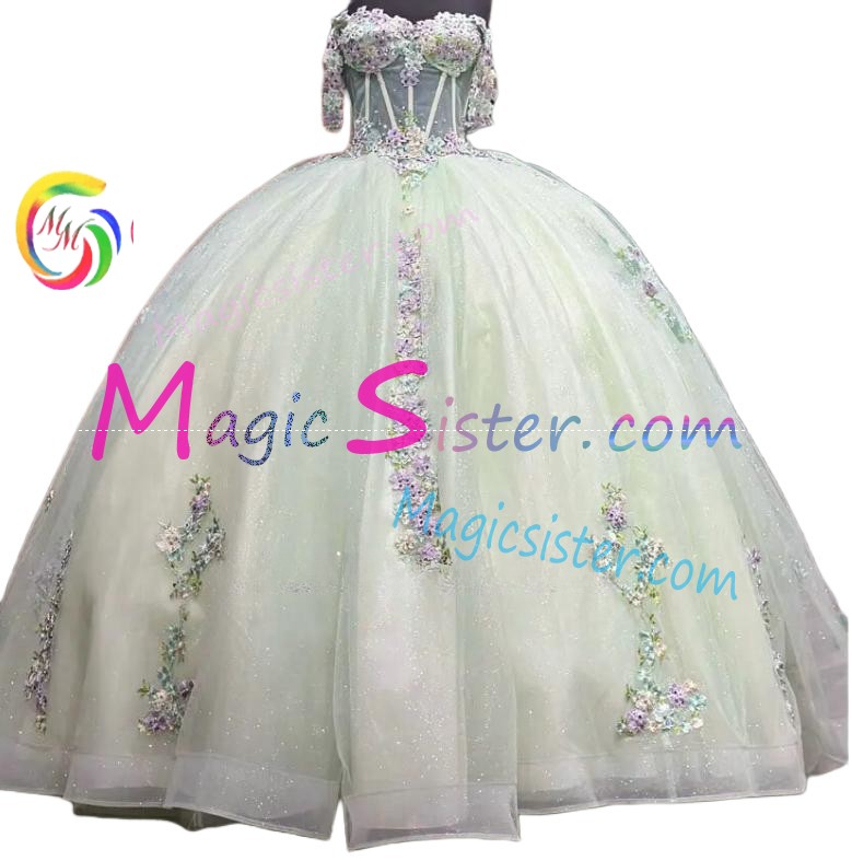 Luxury TopSelling Sage Quinceanera Dress