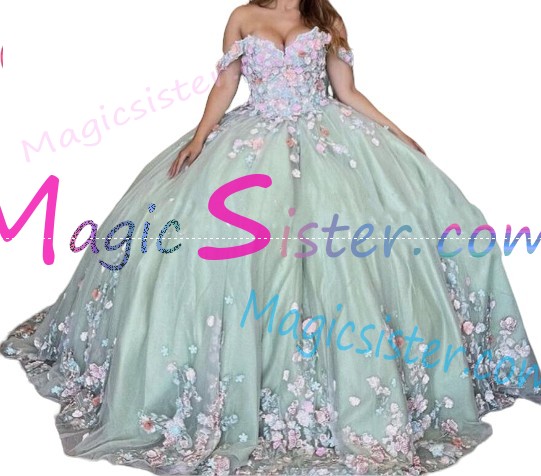 Luxury TopSelling Sage Quinceanera Dress