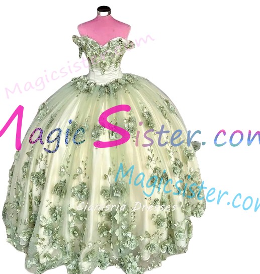 Luxury TopSelling Sage Quinceanera Dress