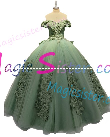 Luxury TopSelling Sage Quinceanera Dress