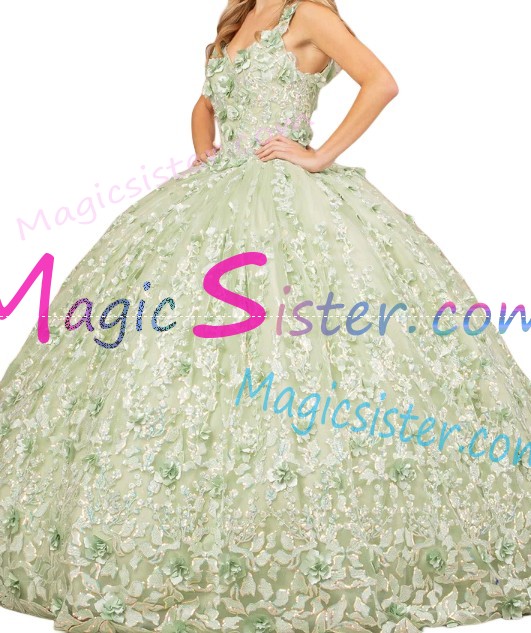Luxury TopSelling Sage Quinceanera Dress