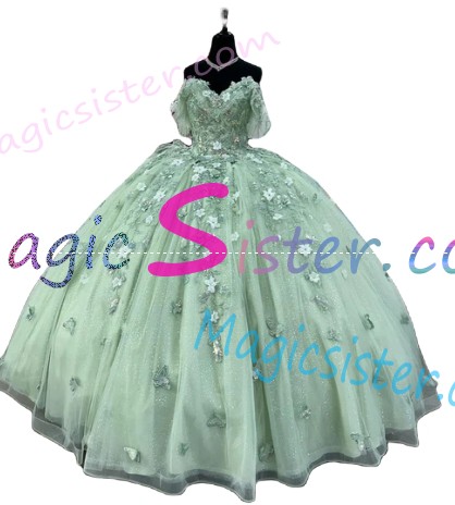 TopSelling Sage Quinceanera Dress
