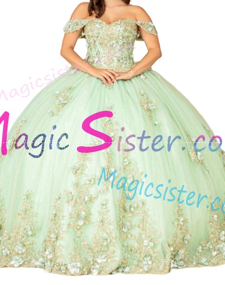 TopSelling Sage Quinceanera Dress