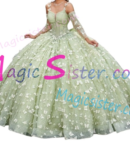 TopSelling Sage Quinceanera Dress
