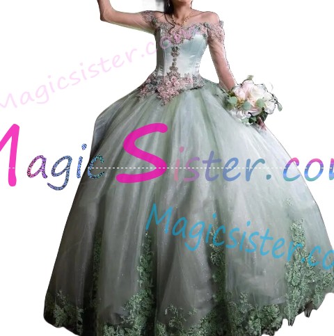 TopSelling Sage Quinceanera Dress