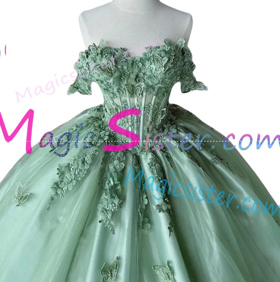 TopSelling Sage Quinceanera Dress