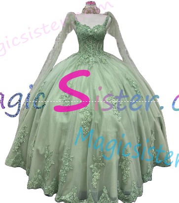 TopSelling Sage Quinceanera Dress