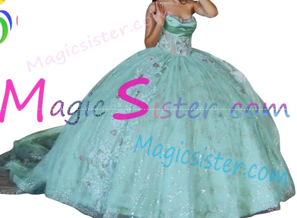TopSelling Sage Quinceanera Dress