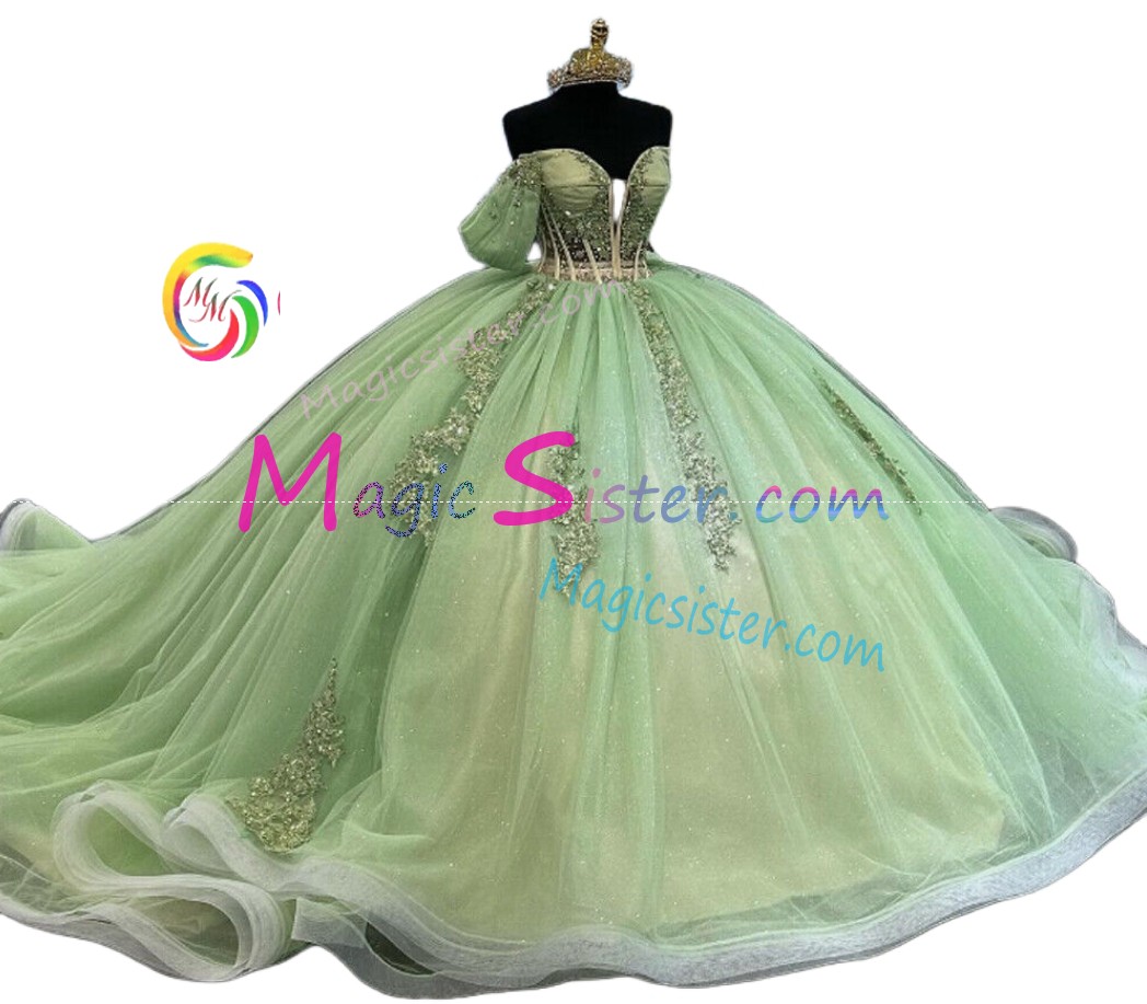 TopSelling Sage Quinceanera Dress