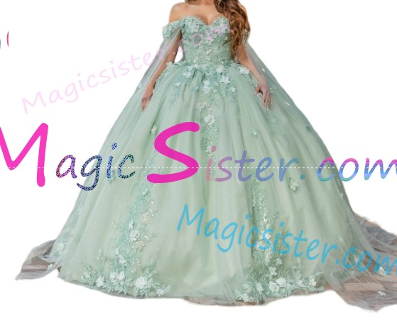 TopSelling Sage Quinceanera Dress