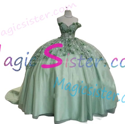 TopSelling Sage Quinceanera Dress