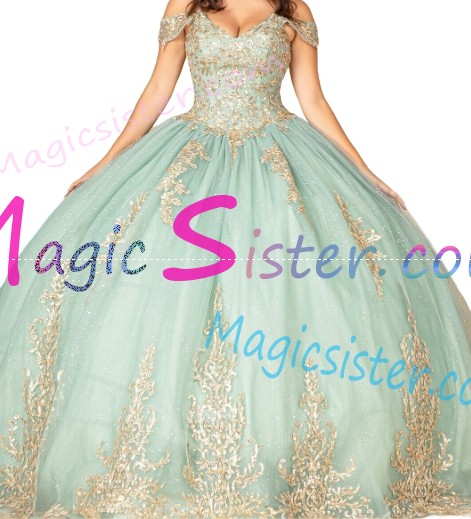 TopSelling Sage Quinceanera Dress