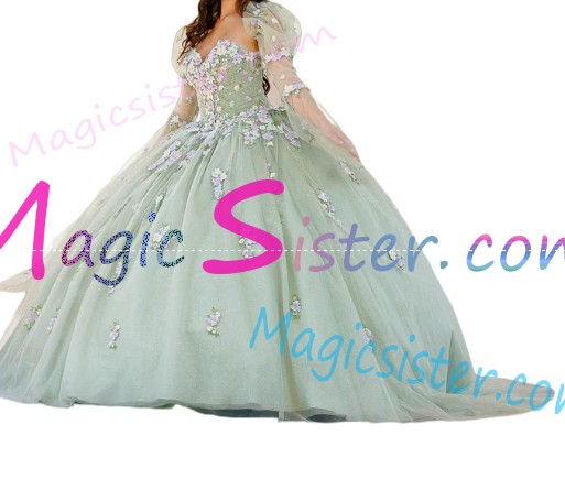 TopSelling Sage Quinceanera Dress