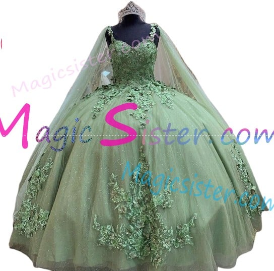 TopSelling Sage Quinceanera Dress