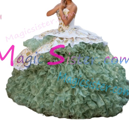 Hot Selling Sage Quinceanera Dress
