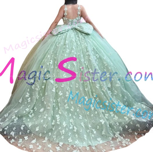 Luxury TopSelling Sage Quinceanera Dress
