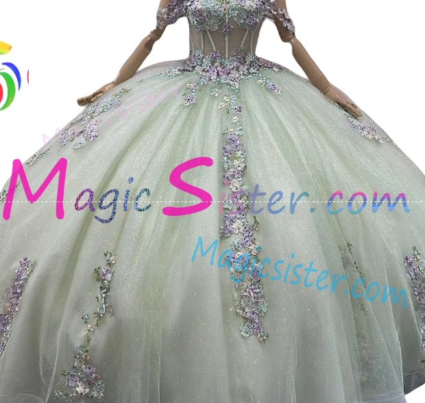 Luxury TopSelling Sage Quinceanera Dress