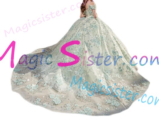Luxury TopSelling Sage Quinceanera Dress