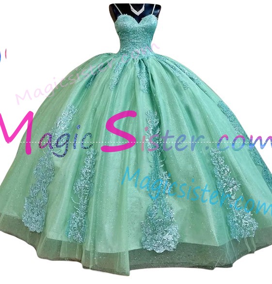 Pretty TopSelling Sage Quinceanera Dress
