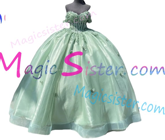TopSelling Sage Quinceanera Dress