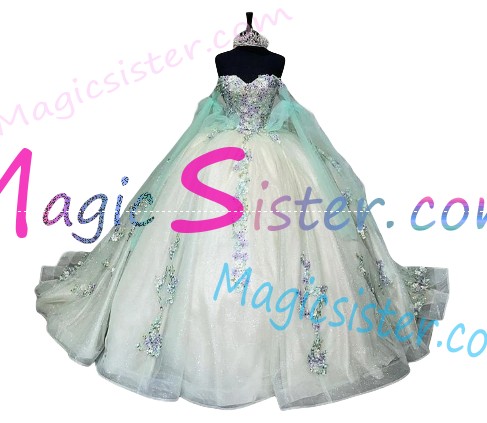 TopSelling Sage Quinceanera Dress