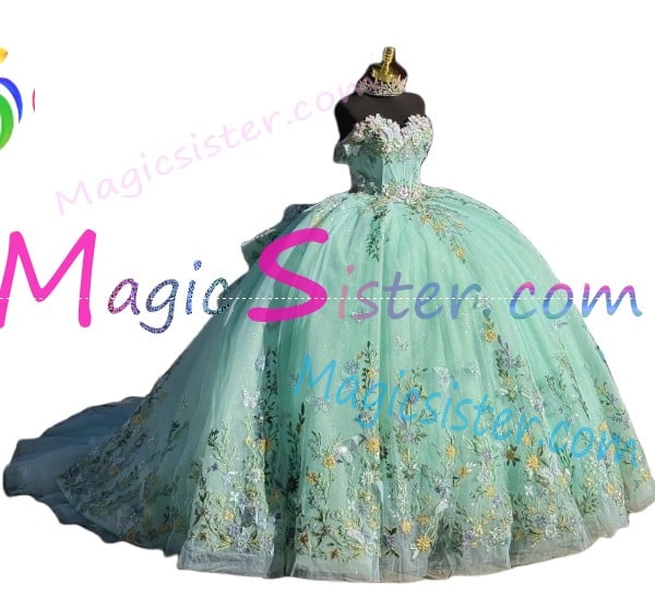 TopSelling Sage Quinceanera Dress