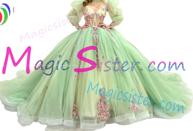 TopSelling Sage Quinceanera Dress