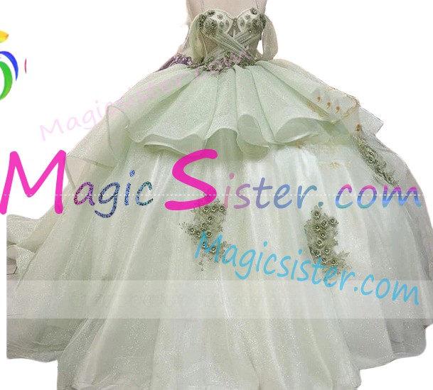 TopSelling Sage Quinceanera Dress