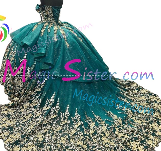 Beautiful Topselling Emerald Green Quinceanera Dress