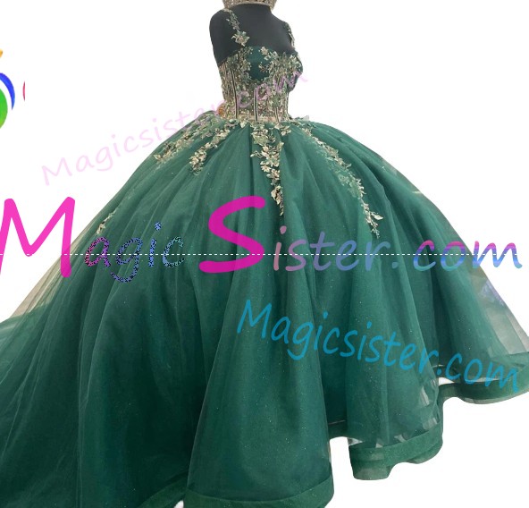 Beautiful Topselling Emerald Green Quinceanera Dress